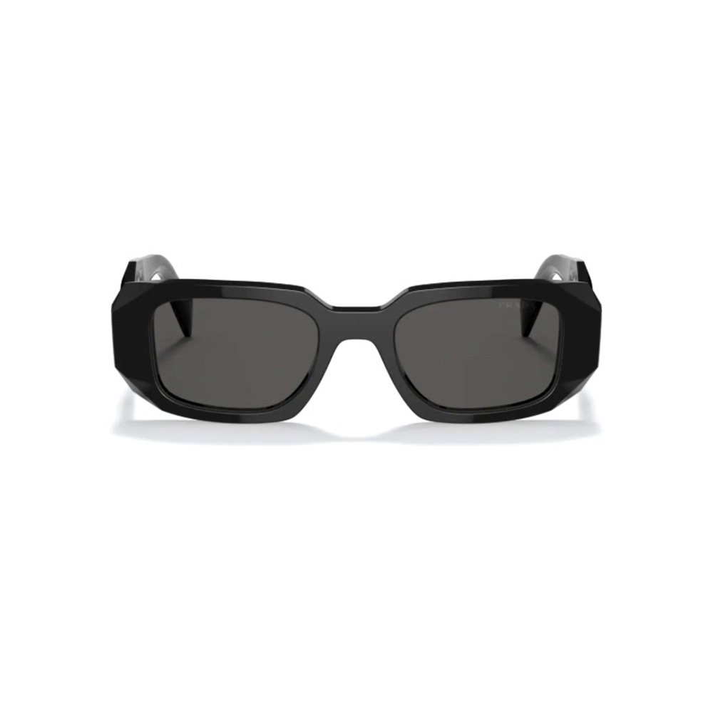 Black Prada Rectangular Sunglasses